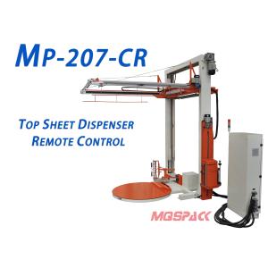 Automatic Turntable Stretch Wrapping Machine With Top Sheet Dispenser