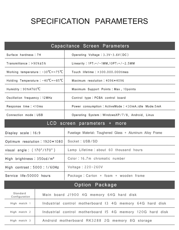 Subway Advertising 55 Inch Capacitive 10 Points Touch Screen Indoor Building Hanging Lcd Digital Signage