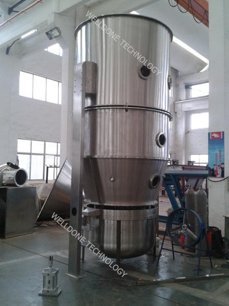 Pharmaceutical Granulating Vertical Fluid Bed Equipment Dryer