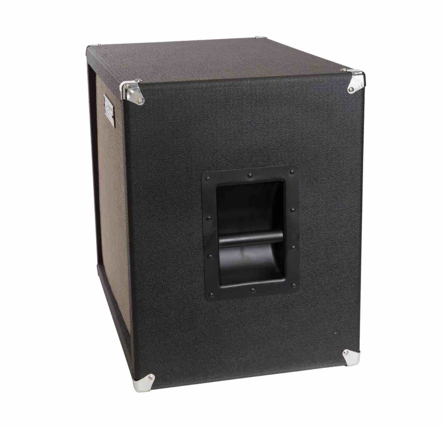 Grand 1x15" 200W Bass Speaker Cabinet in Black (BA-115)