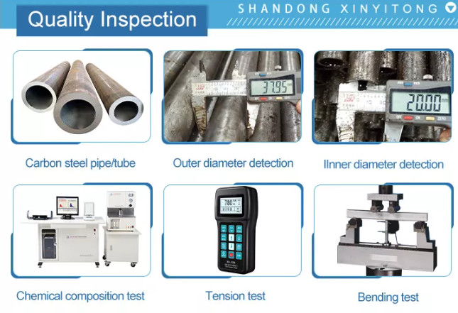 API Standard C45 20 Inch Seamless Carbon Steel Pipe Hot Rolled
