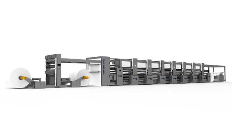 Chamber Doctor Blade Anilox Roller Flexography Printer