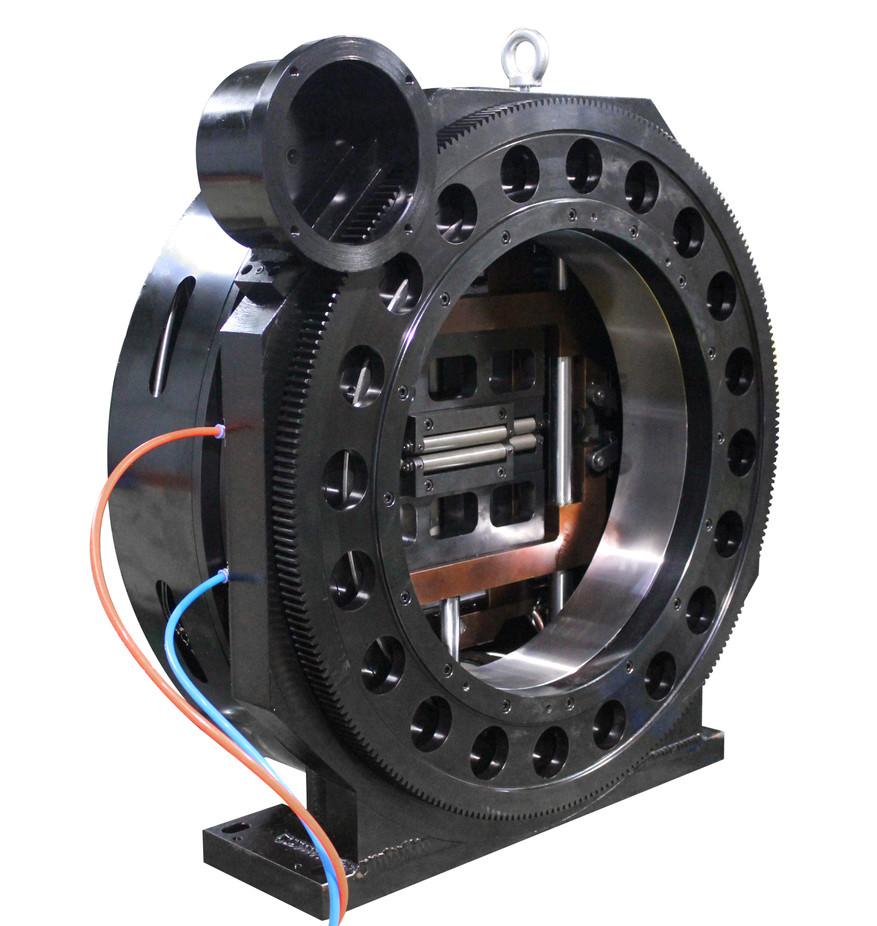 Lingman F130JF Pneumatic CNC Chuck For Tube Cutting Machine