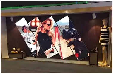 High Brightness LED Poster Display P2 P2.5 P3 P4 Indoor Advertising LED Display Screen