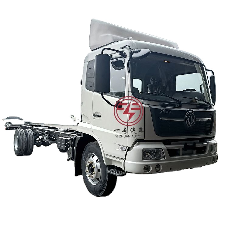 Dongfeng 6x4 LHD High Roof Cabin Diesel CNG Tractor Trailer With Automatic Air Conditioner