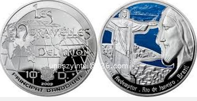 Hot Selling Custom Silver Coin for Brazil