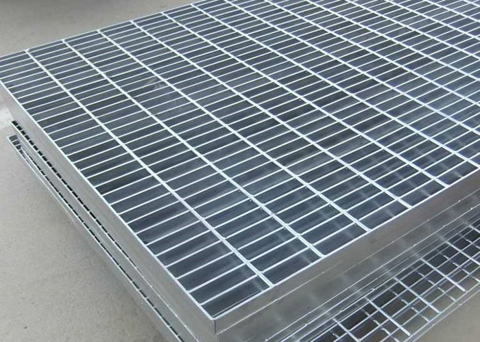 2 Meters Width Lightweight Walkway Grating Powder Coating Pressure Welding
