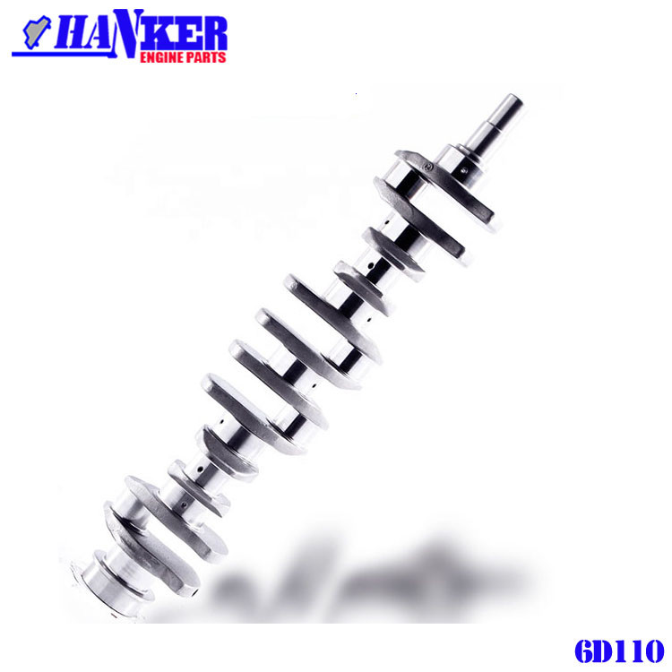 Engine Spare Parts 6D110 Diesel Crankshaft 6138-31-1010