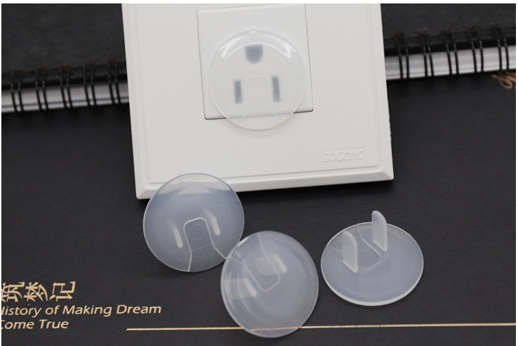 USA Clear Child Safety Outlet Covers , Baby Safety Socket Covers