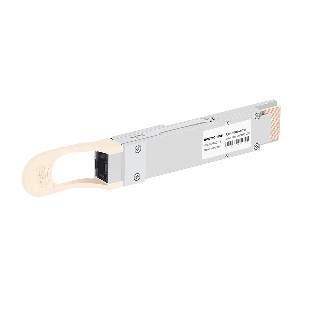 850nm 400Gbps QSFP-DD Transceiver Fiber Optic SFP Module MMF 100M MPO16