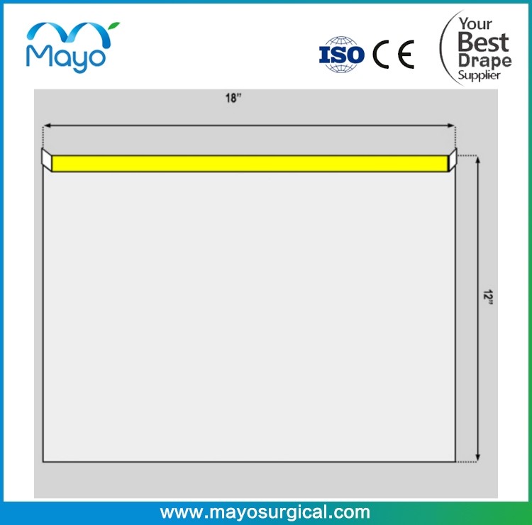 ISO CE Surgical Clear View Drape With Adhesive Strip, Sterile