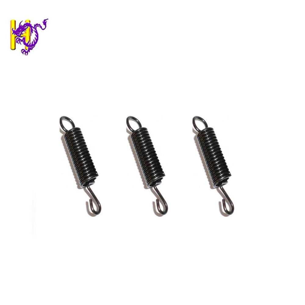 Adjustable Galvanized Steel Wire Tension Spring With Double Hook Extension