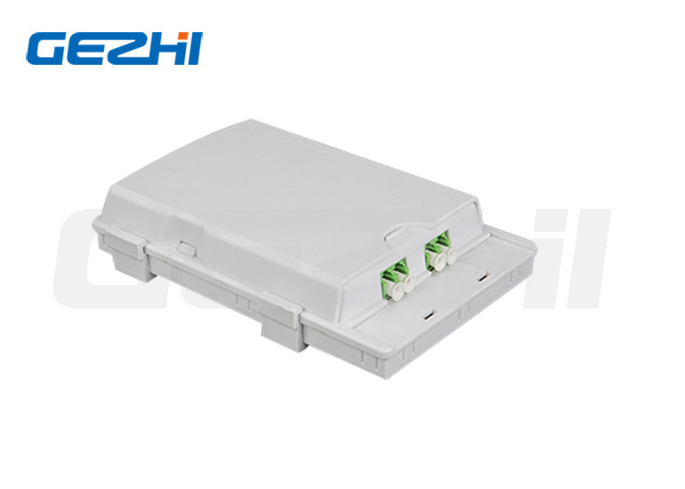 Sm / Mm 2 Core Wall Mount Fiber Termination Box For Fttx Access And Tele Communications Network