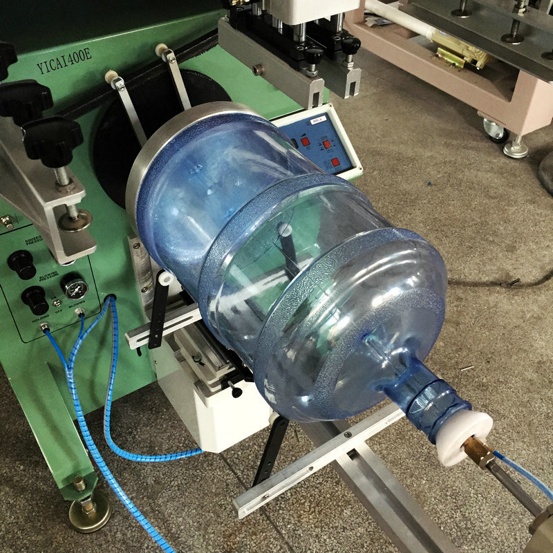 dia 110mm Plastic Bottle Screen Printing Machine 220V Cup Screen Printer
