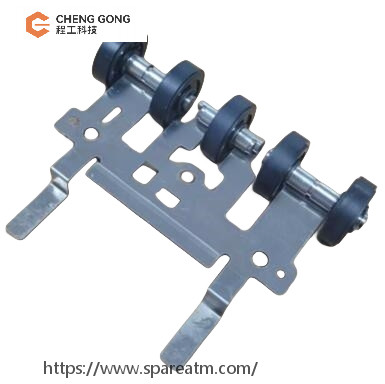 497-0517268-328 Fujitsu GSR50 5-Wheel Assembly On The Front Of The Platform Fujitsu ATM Machine Spare Parts