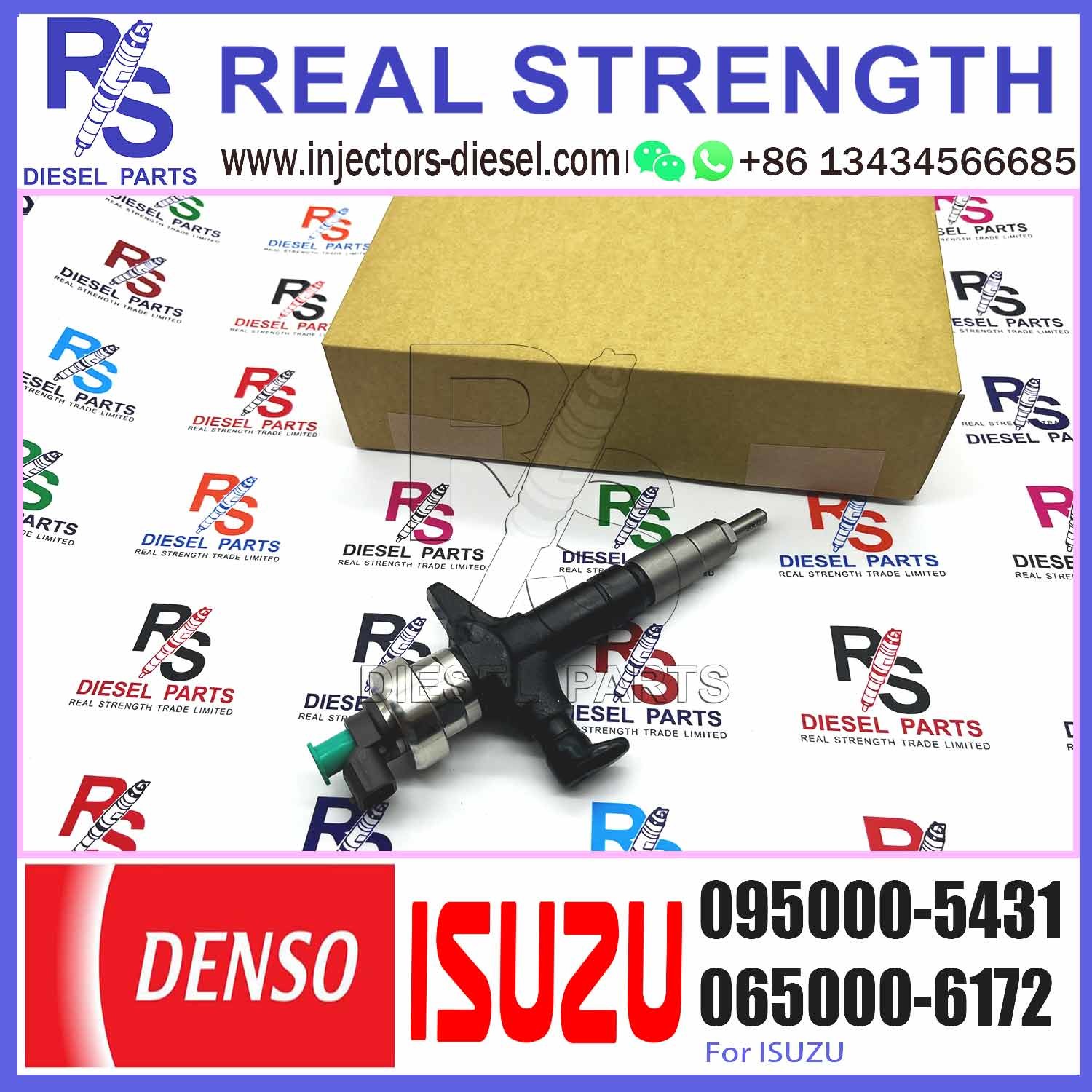 High quality fuel injector Common rail injector for Toyota Series 095000 5431 8-97311372-2 095000-5750 095000-5431