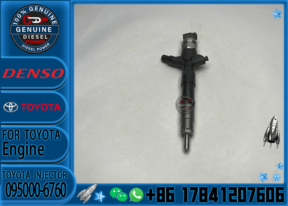 High Quality Fuel Injector 095000-7540 095000-6760 095000-7780 23670-30280 for TOYOTA IMV PRADO HILUX/4 RUNNER 1KD-FTV