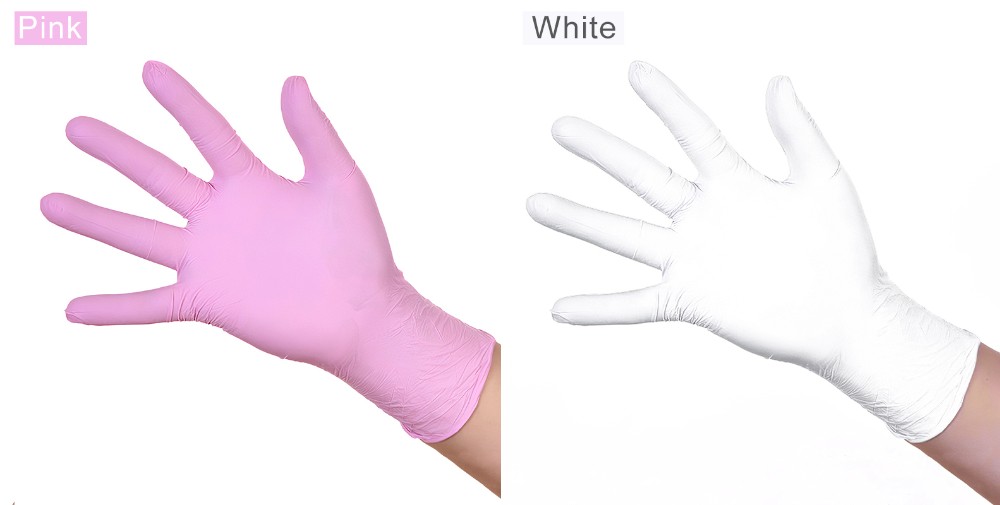 Waterproof Disposable Sterile Gloves 100% Latex Material Thickness 3-9 Mil