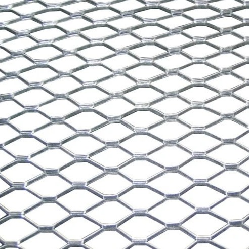 G60 Galvanized Plaster Expanded Metal Stucco Wire Mesh 27inch Width High Productivity