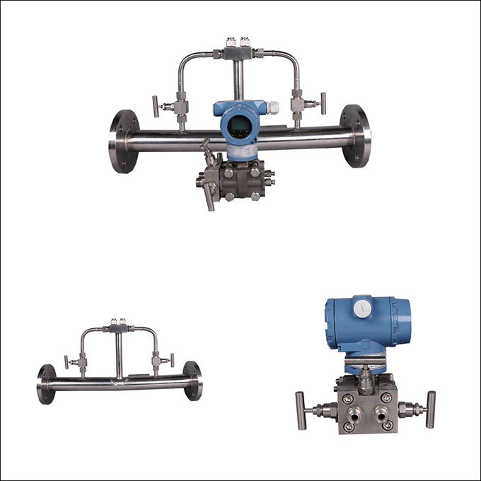 DN10-1200 Measure Wedge Flow Meter Waste Water 4-20mA Output Flow Meter