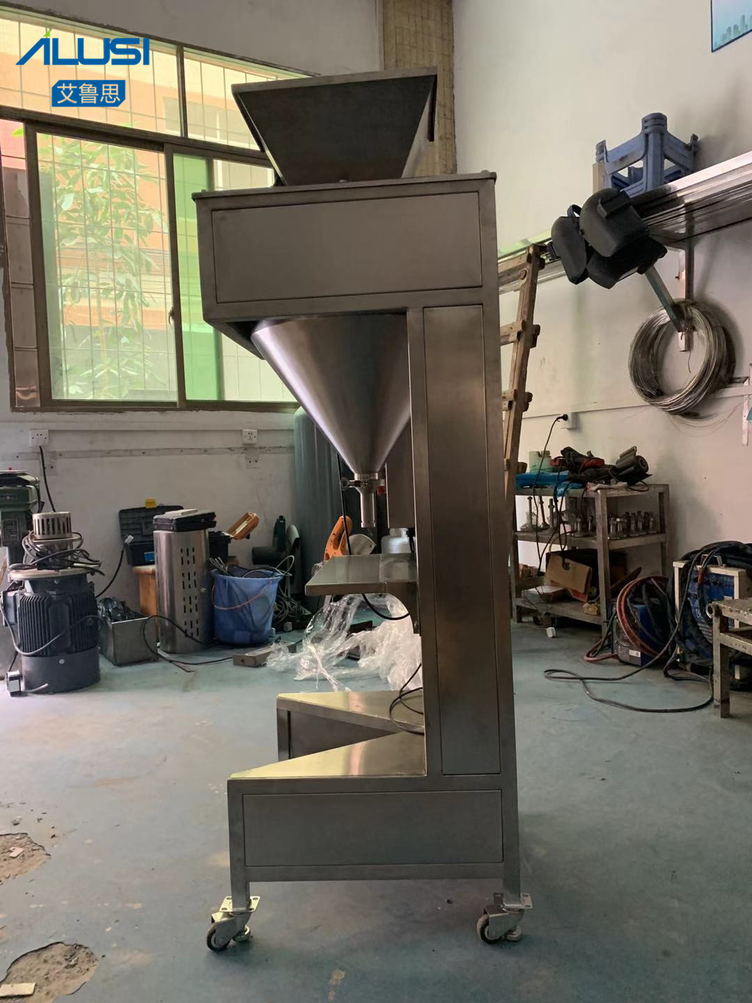 Washing Liquid Filling Auger Dosing Dust Free Auger Filler Paint Filling Machine