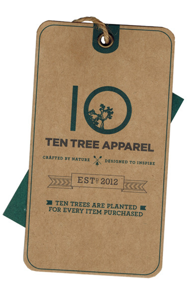 Custom Printed Brown Kraft Paper Hang Tags For Clothing With Embossed Logo