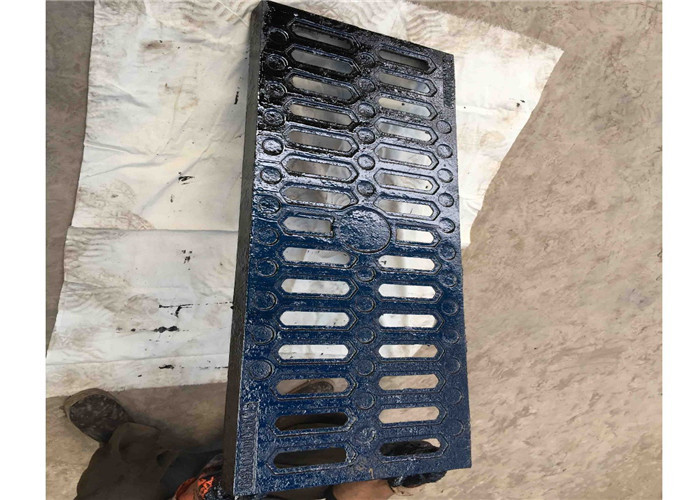 Durable Metal Drain Covers Grates Ductile Cast Iron For Highway / Airport