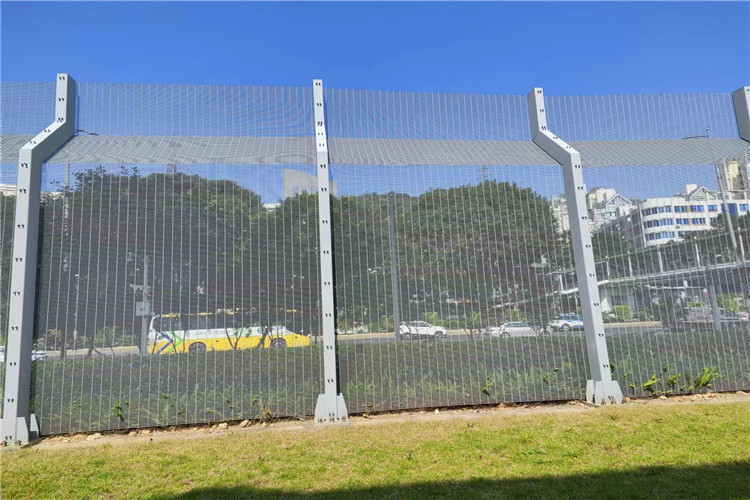 358 Prisons And Secure Hospitals Security Wire Mesh Fence Panels Durable Easily Assembled
