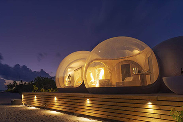 Transparent Dome Bubble Tent House Outdoor Camping Inflatable Bubble Hotel Room