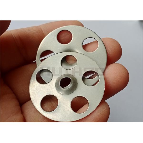 Galvanized Steel 4-Claw Tile Backer Board Washers 1-1/4" Used For Secure Insulation Boards