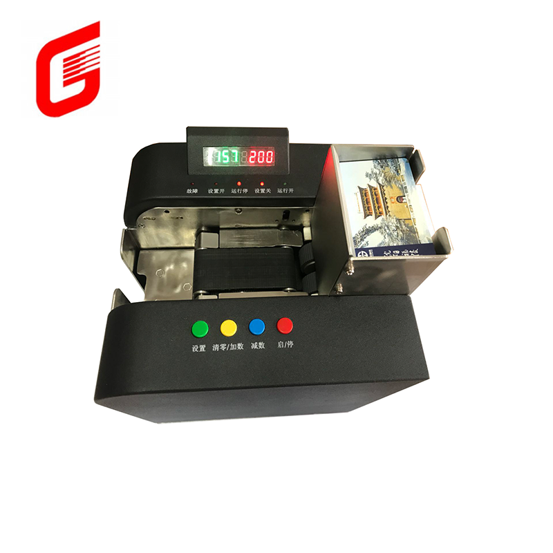 High Speed Accurate ZK-3300 Automatic Card Counting Machine with Other Interface Type