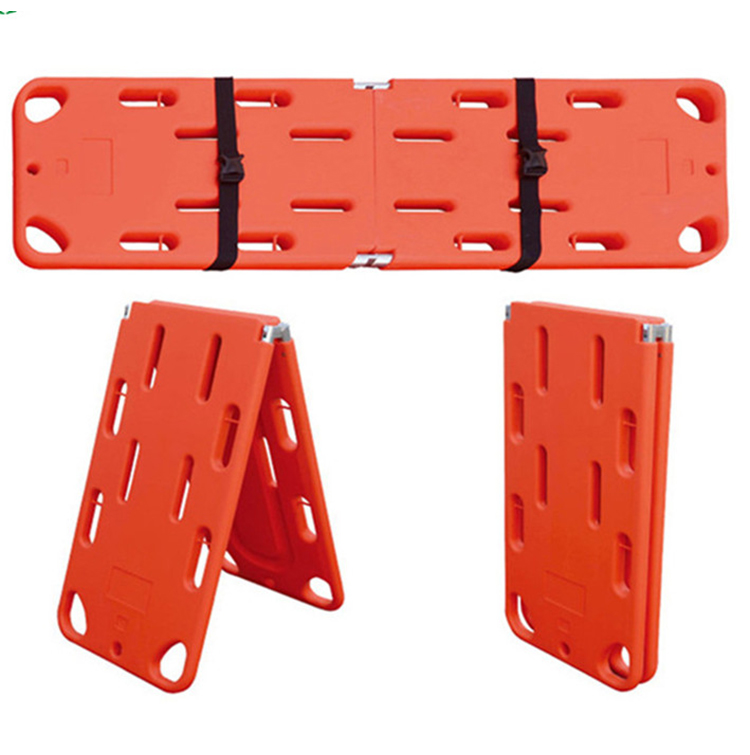 Foldable Spine Board Stretcher Compatible With Children Medical Spine Board