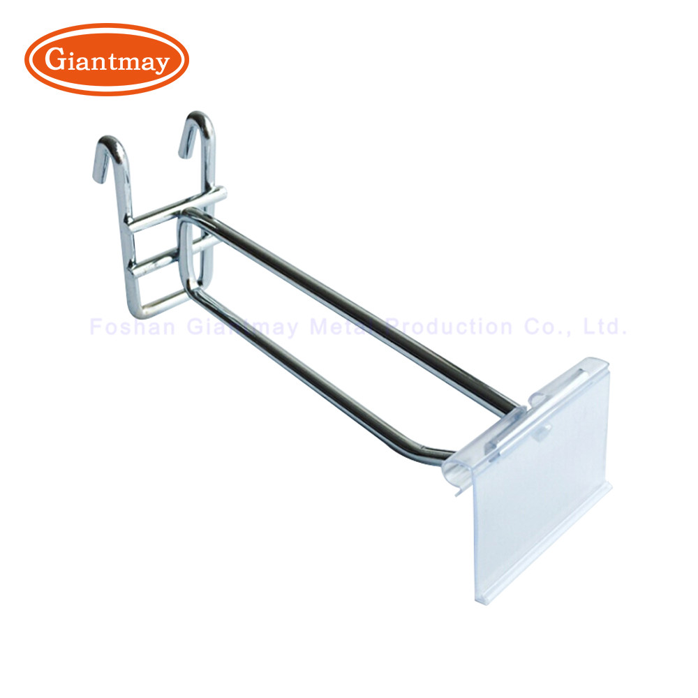 Steel Gridwall Label Mesh Metal Display Hook Wire Stable Structure