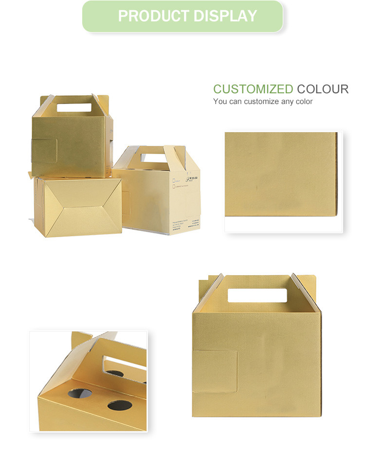 Cardboard Paper Stock Window Cake Box With Blister Paperboard