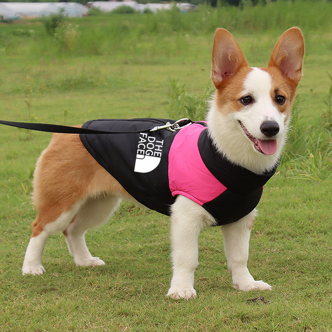 PP Cotton Filling Style Pet Vest Clothes For Medium To Large Dogs Keep Warm