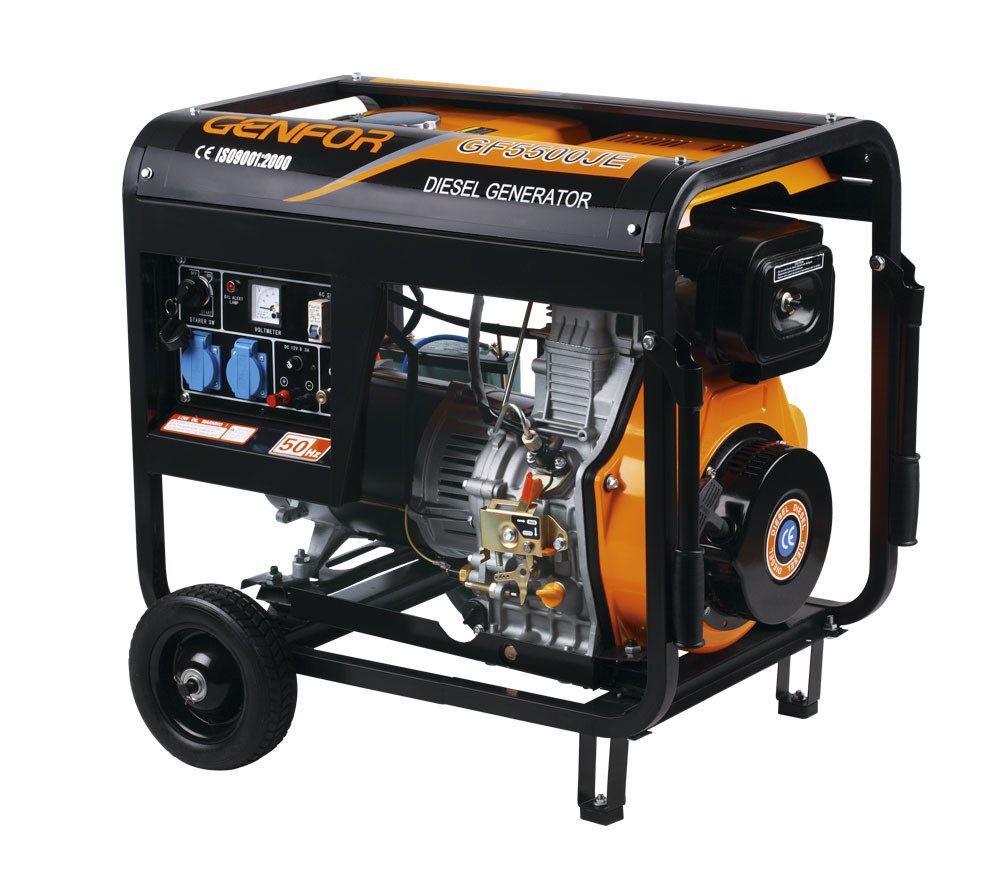 Light Duty Gasoline Powered Portable Generator Simple Emergency Power