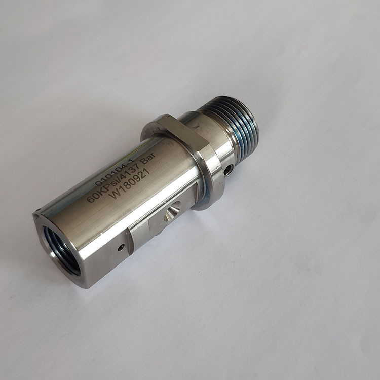 Durable 010104-1 Water Jet Cutter Parts 60k High Pressure On Off Valve Body