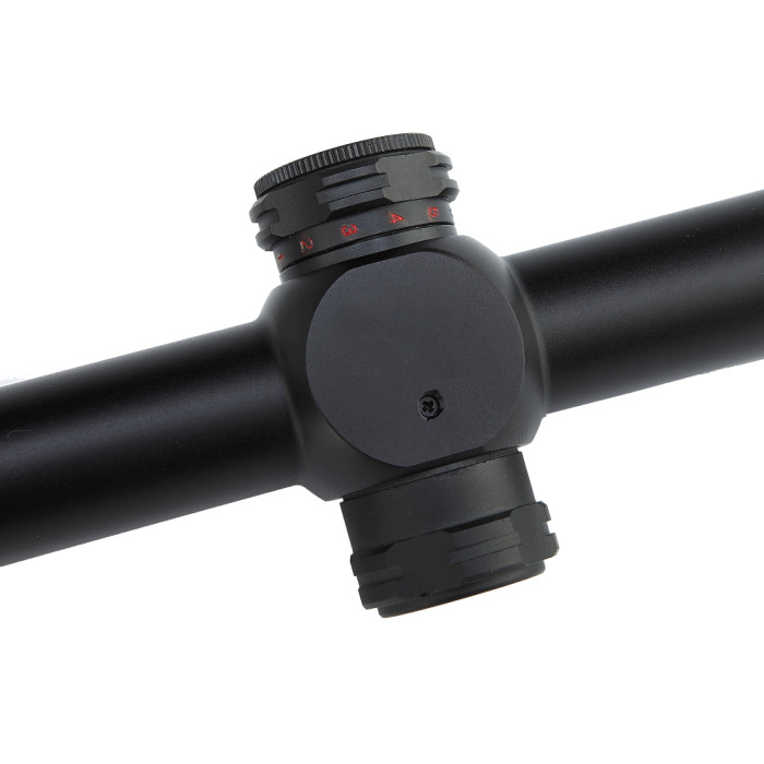 Green Illuminated Mil Dot Hunting Scope With Rangefinder