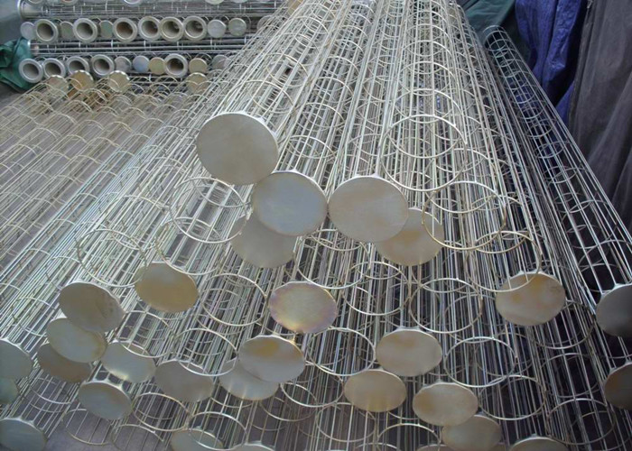 Galnanized Steel Ventury Dust Filter Bag Cage For Dust Bag House