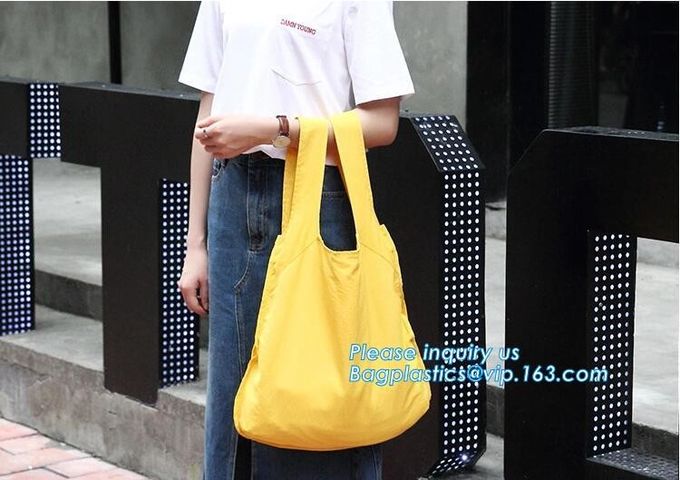 Promotion Custom Eco Friendly Sublimation Polyester Folding Shopping Bag,Promotional Sports Gym Sack Polyester Drawstrin