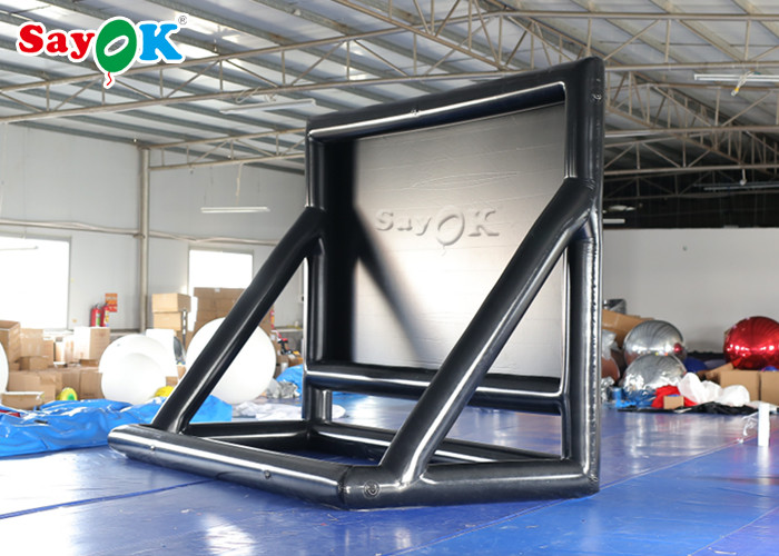 Inflatable Theater Screen Commercial Inflatable Movie Screen For Home , Public Venues , Museums