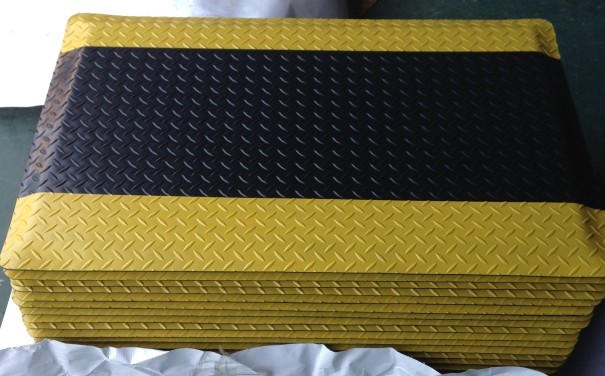 anti slip roll industrial outdoor safety workshop working polyurethane floor Custom esd anti fatigue mat