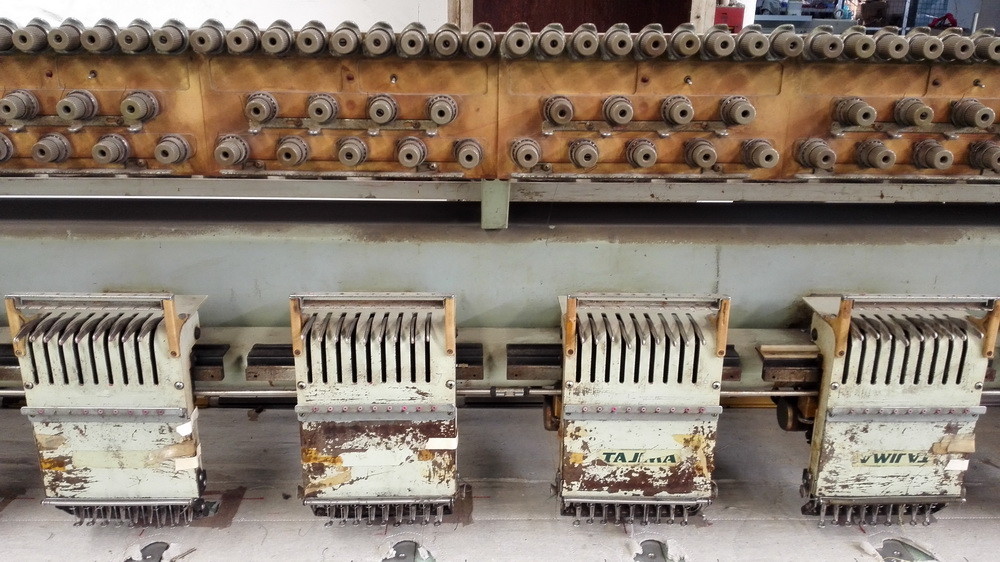 Computerized Used Tajima Embroidery Machine With CE / ISO Approve