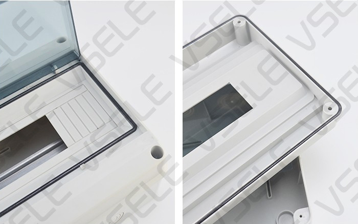 HT Type Panel Box Household Illumination Electrical Distribution Box MCB Waterproof Junction Wire Box ABS+PC Plastic