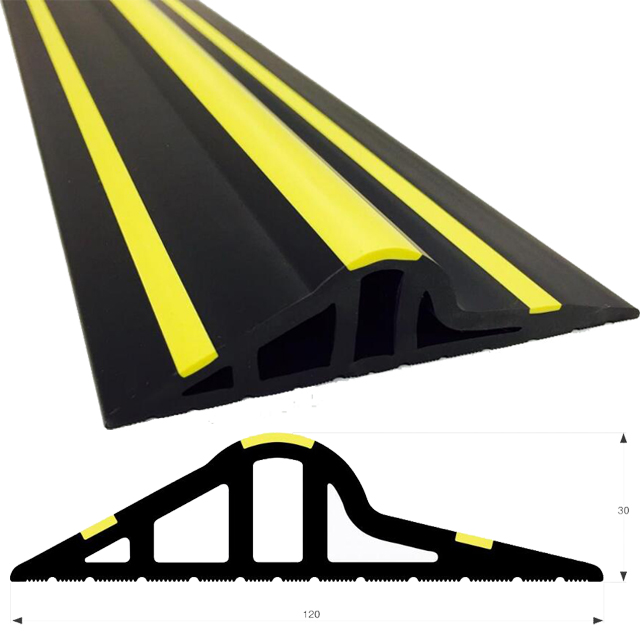 Vinyl PVC EPDM Garage Door Bottom Threshold Floor Rubber Seal Weather Strip Processing