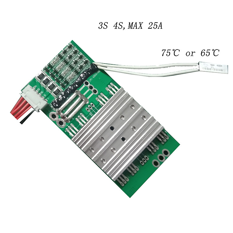 12v Lifepo4 Active Balance BMS Smart 4s 10A 20A double layer
