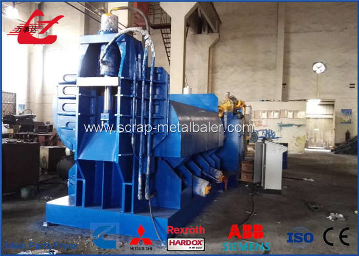 Tailer Mounted Hydraulic Scrap Baler Logger Press Diesel Engine drive
