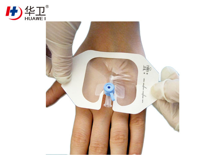 sterile 6*7cm transparent waterproof IV fixing dressing