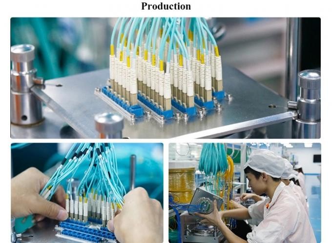 FTTH OM3 Simplex Aqua 3m Sc Apc To Sc Apc Patch Cords