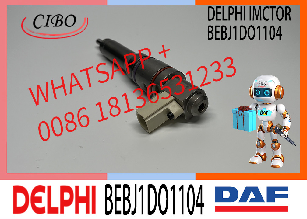 Diesel Fuel Injector common rail parts injector BEBJ1DO0003 1972591 BEBJ1DO1104 1972590 for VOL-VO